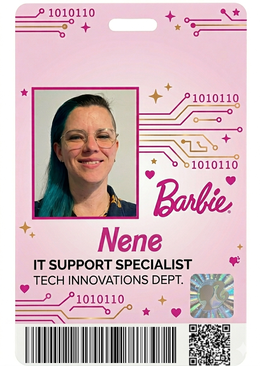 Barbie IT Support Specialist